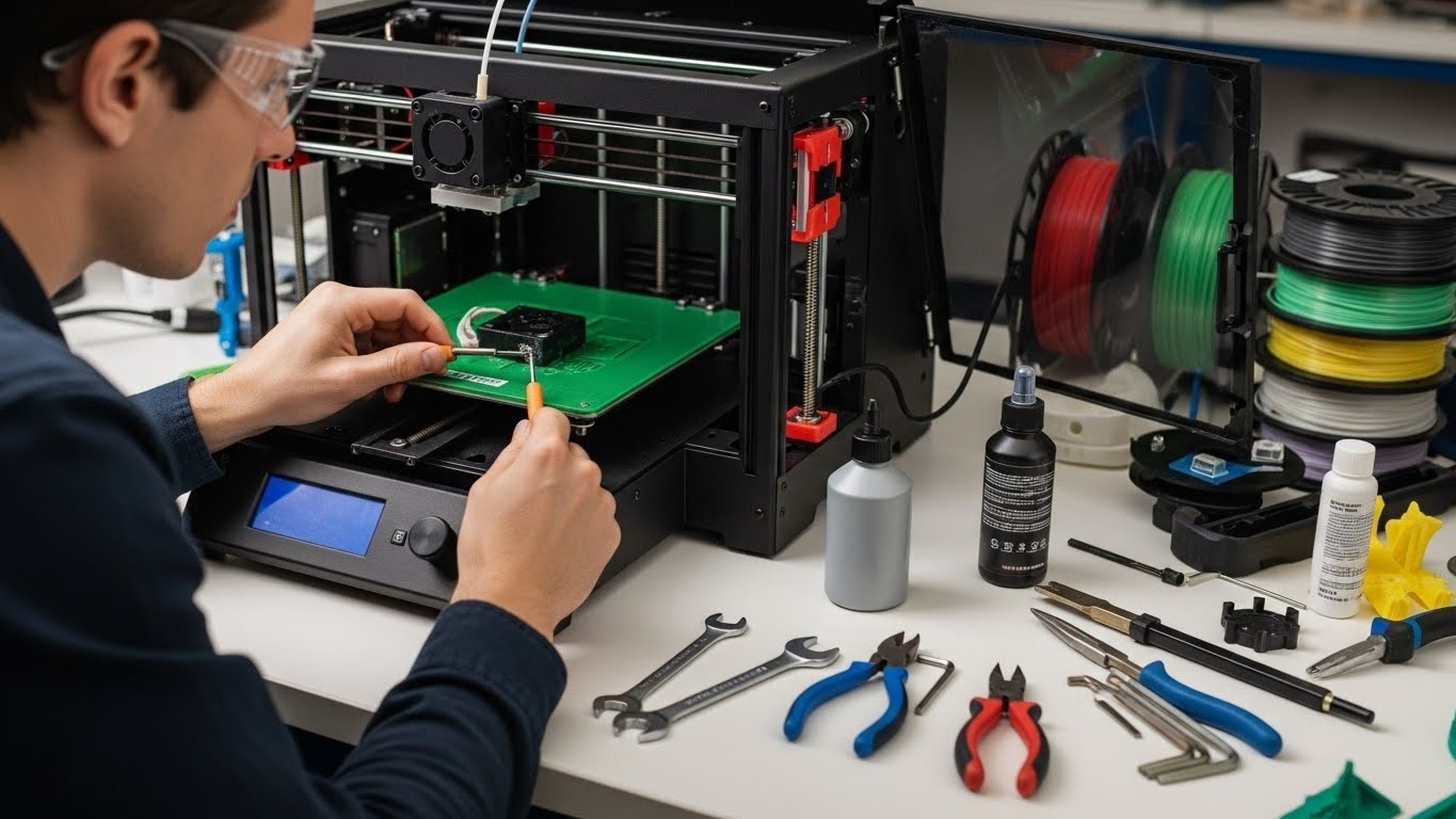 Профессиональное обслуживание 3D принтера
