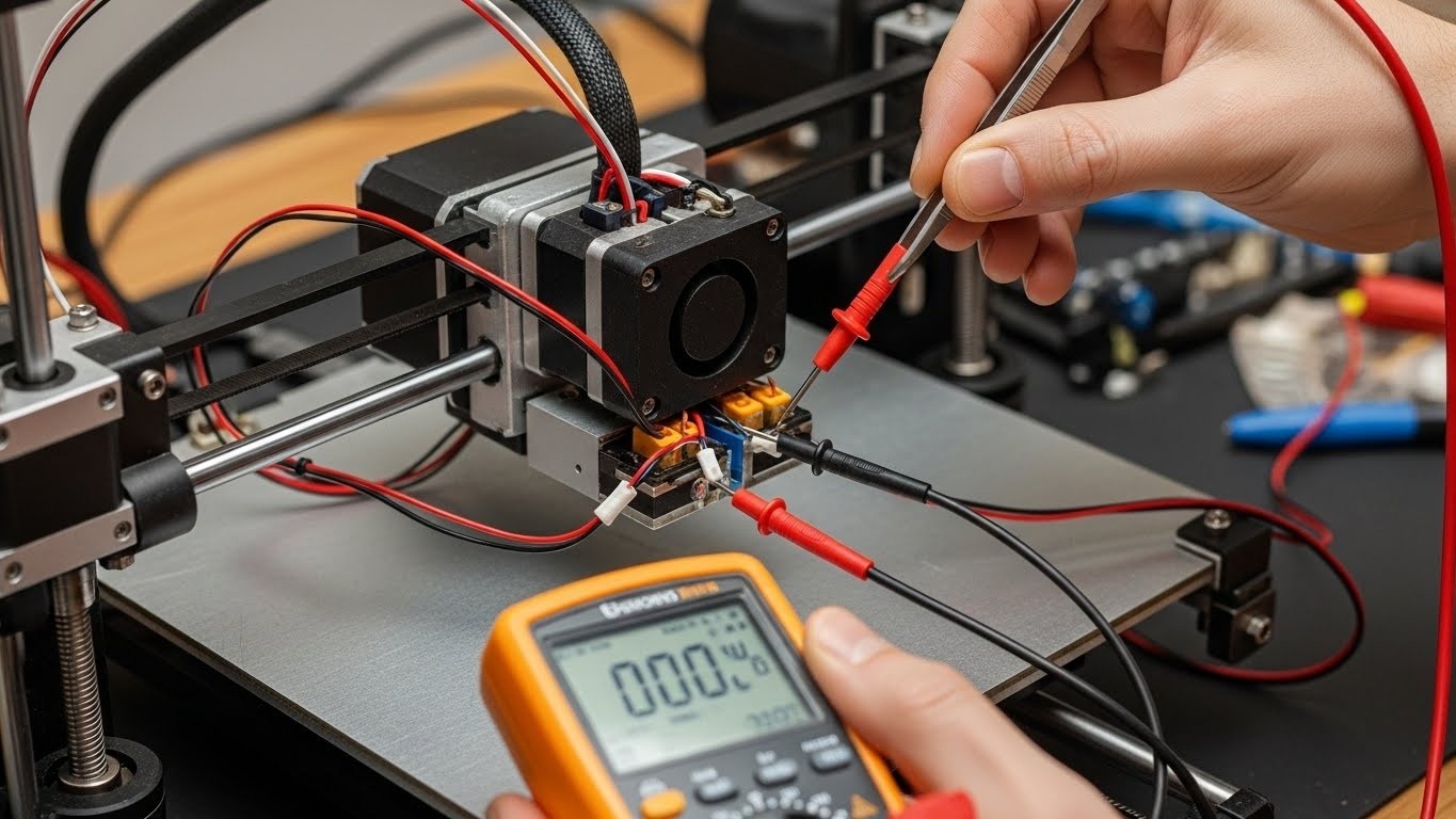 Ремонт системы терморегуляции 3D-принтера