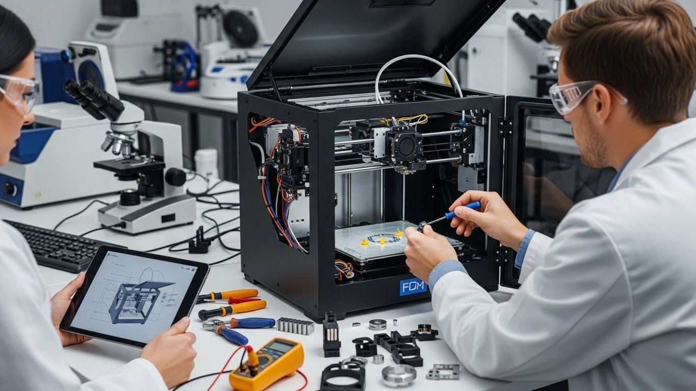 Ремонт 3D принтеров для лабораторных нужд