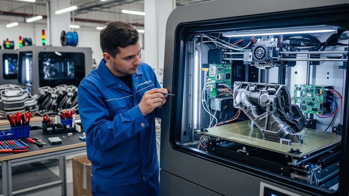 Ремонт 3D принтеров для автомобилестроения