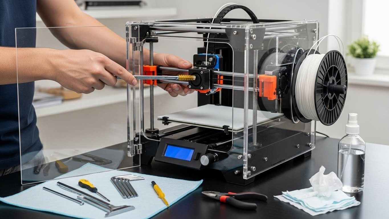 Обслуживание 3d принтеров для компактных домашних моделей