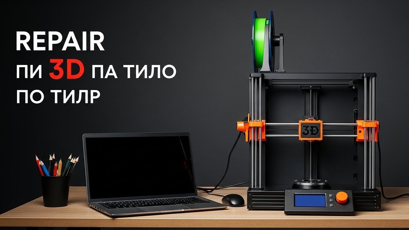 Ремонт 3D принтеров разных типов