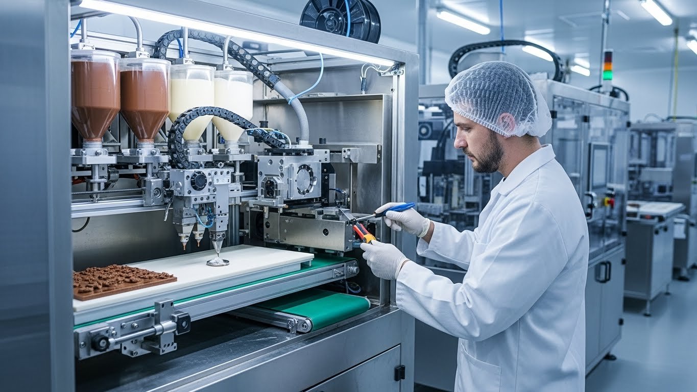 Ремонт 3D принтеров для пищевой промышленности