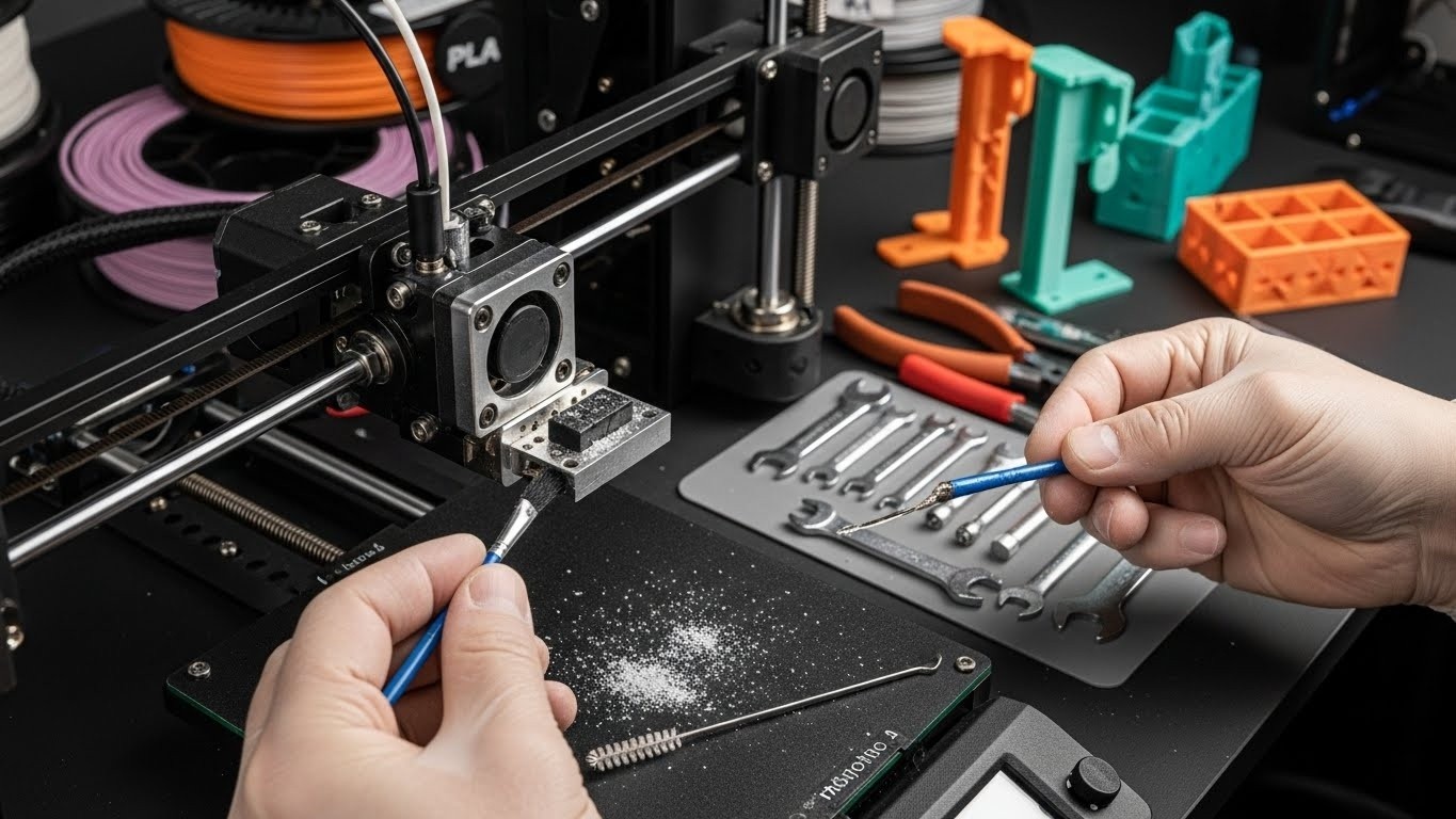 Обслуживание 3D-принтера для функциональных моделей