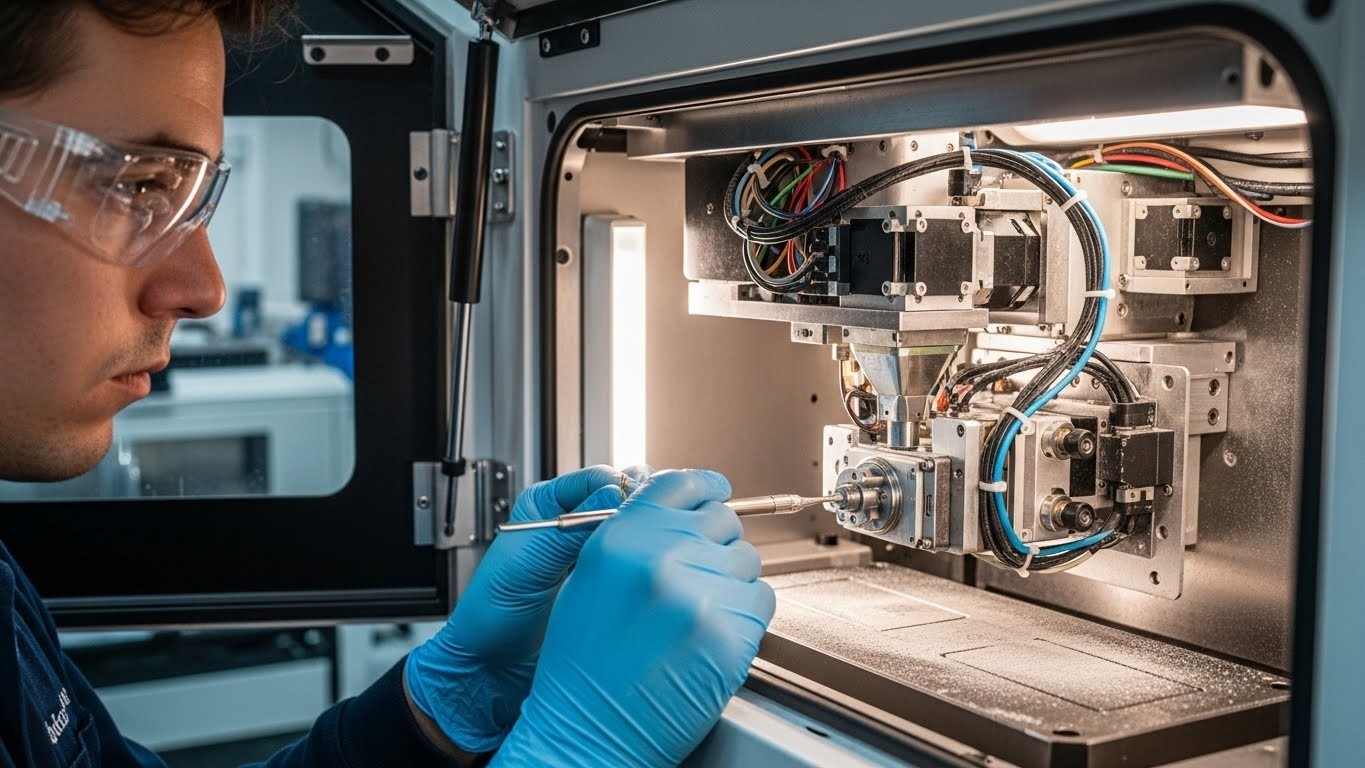 Обслуживание 3d принтеров для промышленных металлических моделей