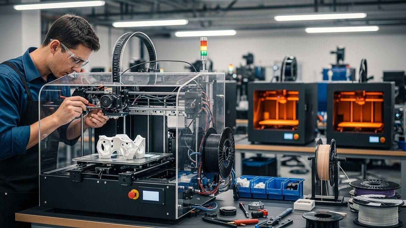 Ремонт 3d принтеров по производству