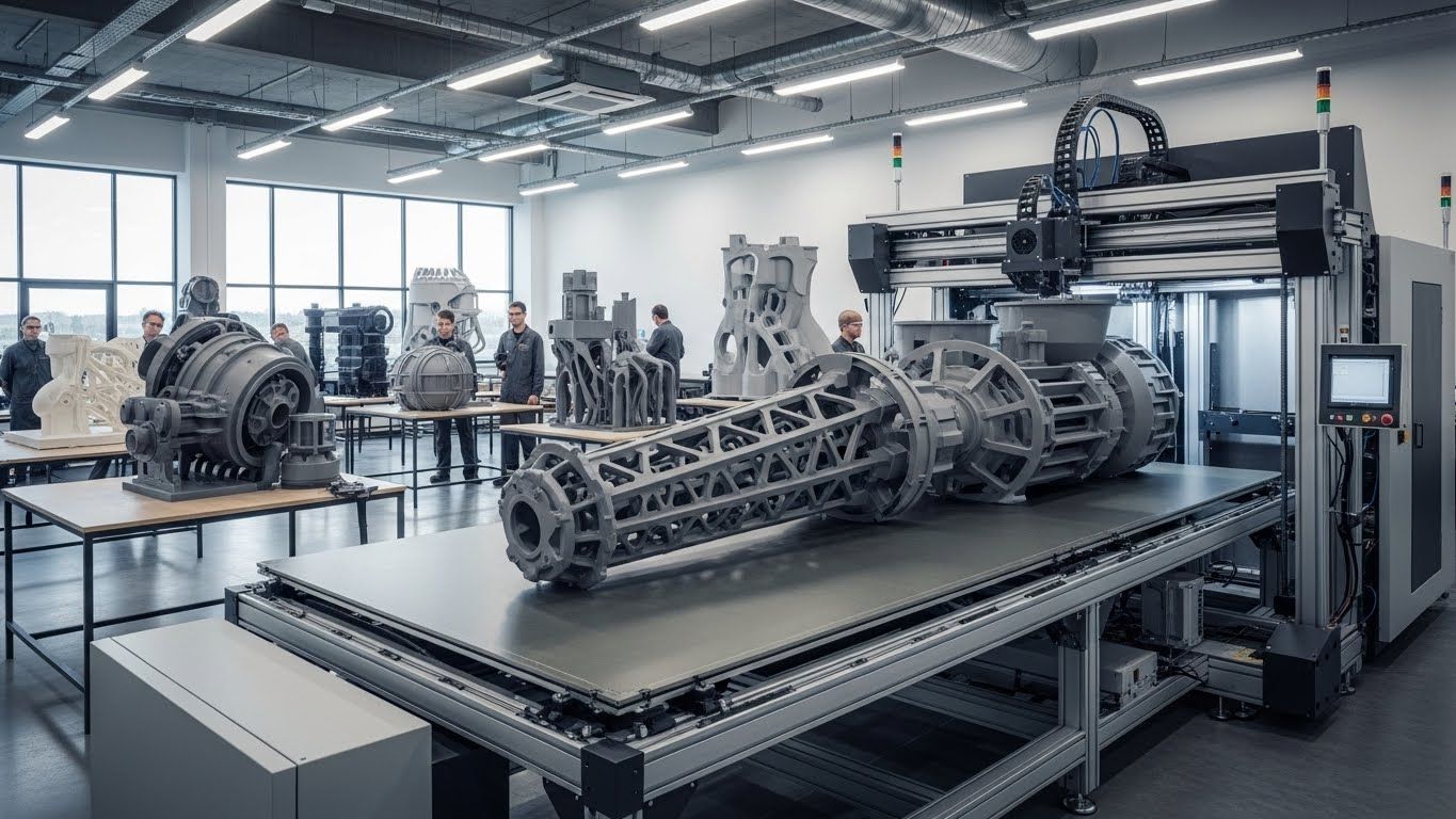 Обслуживание 3D-принтера для крупносерийных промышленных моделей