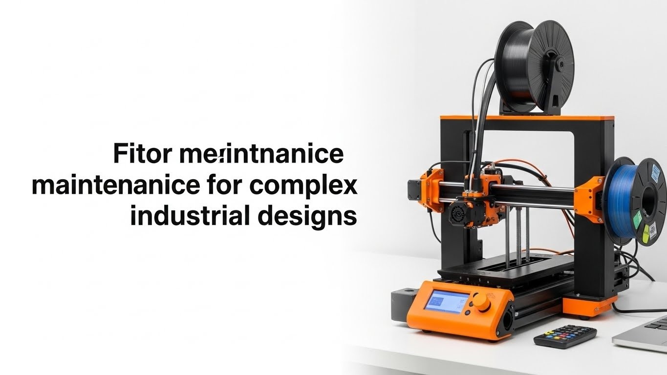 Обслуживание 3D-принтера для сложных промышленных конструкций
