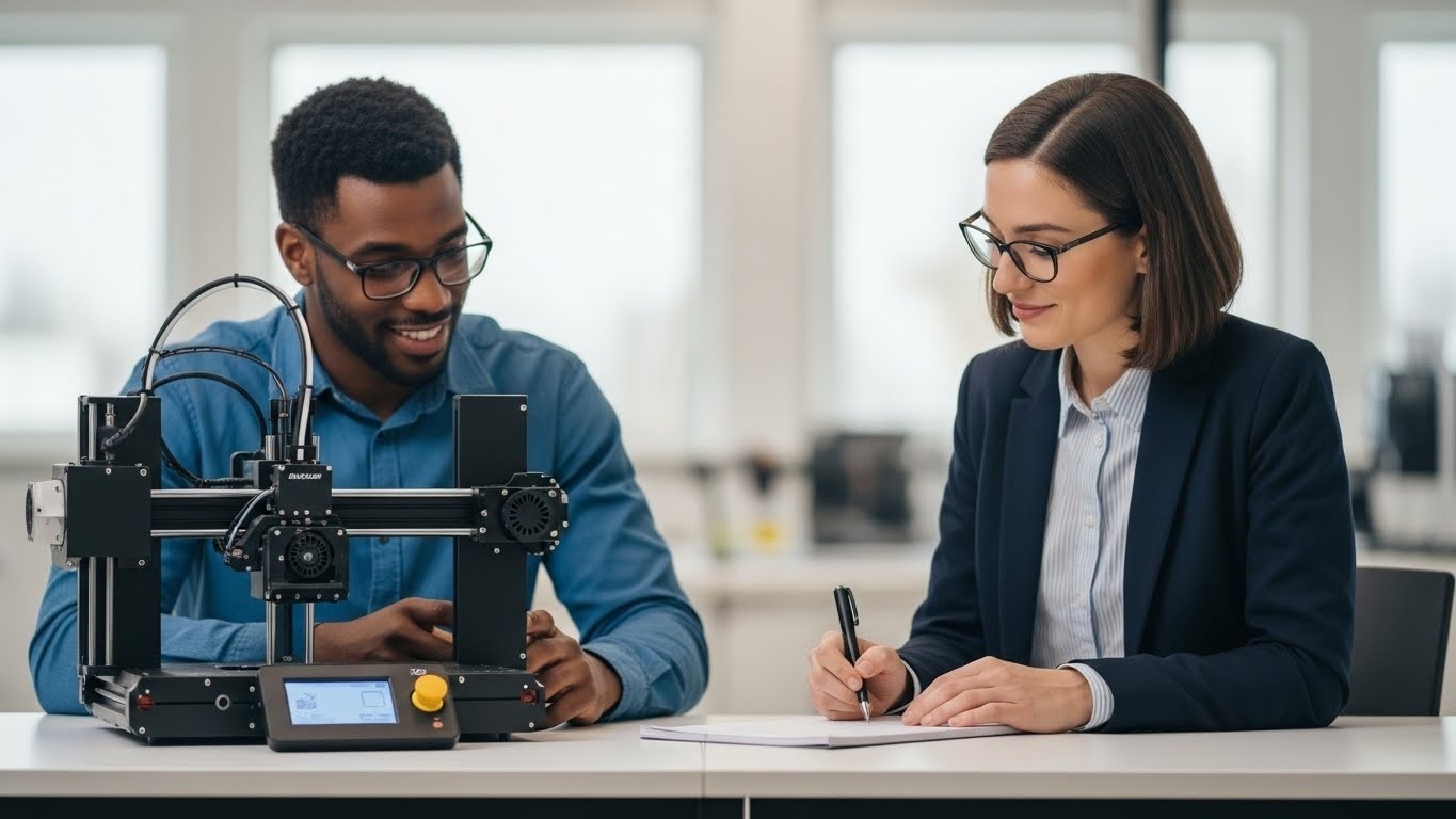 Обслуживание 3D-принтера для автоматизированного производства