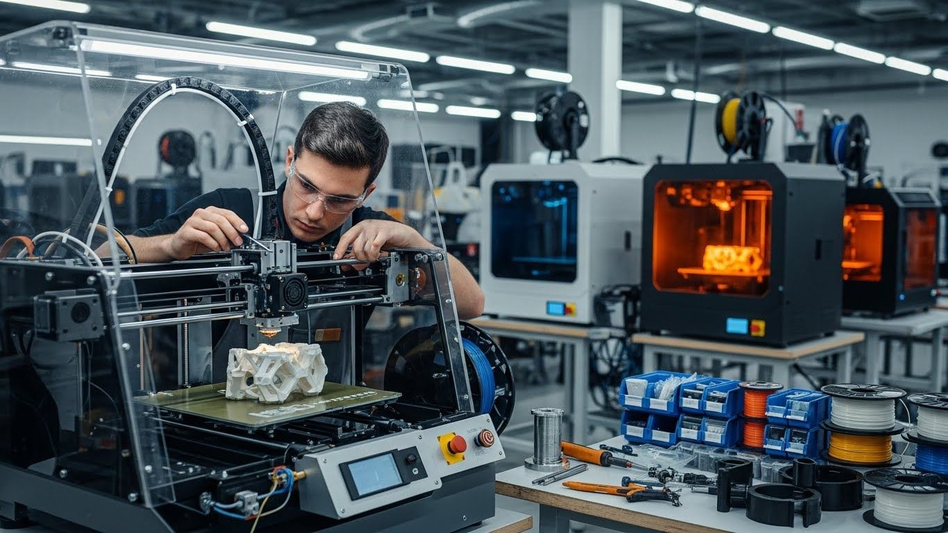 Ремонт 3D принтеров по производству