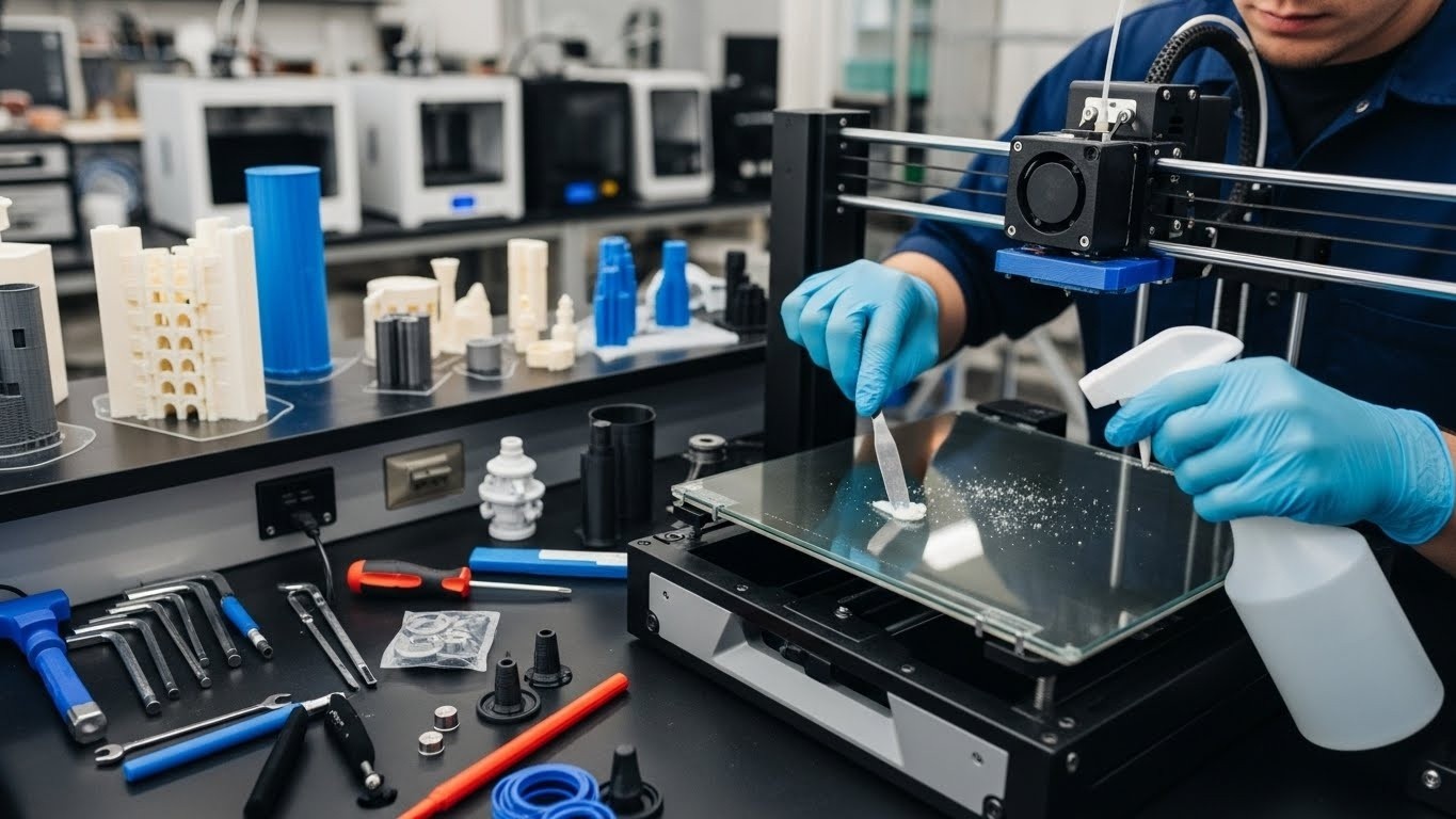 Обслуживание 3d принтеров для университетских лабораторных моделей