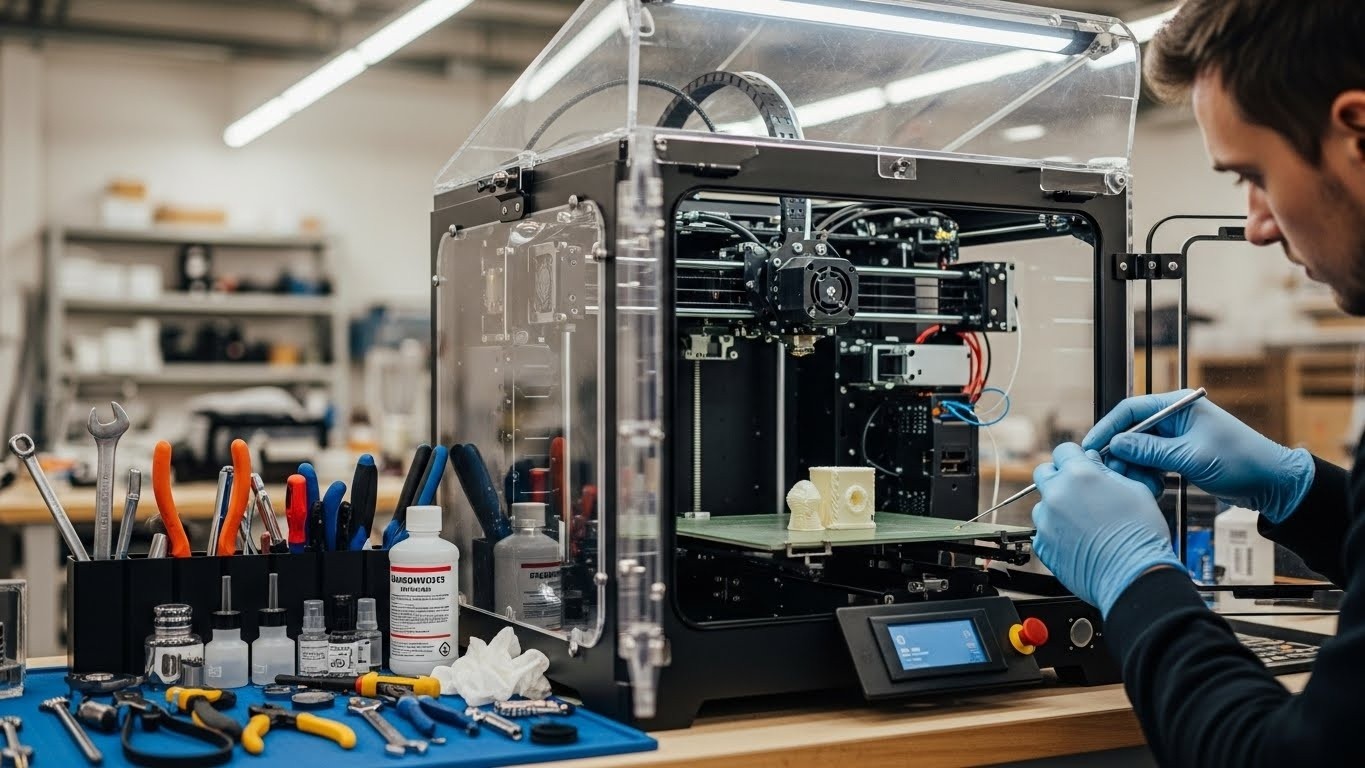 Обслуживание 3d принтеров по функциональности