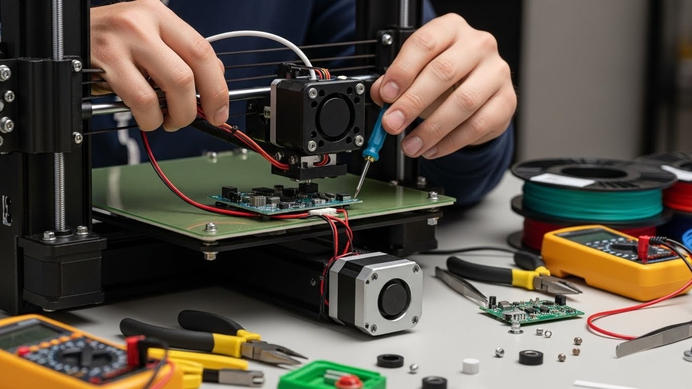 Ремонт 3D принтеров для личных нужд