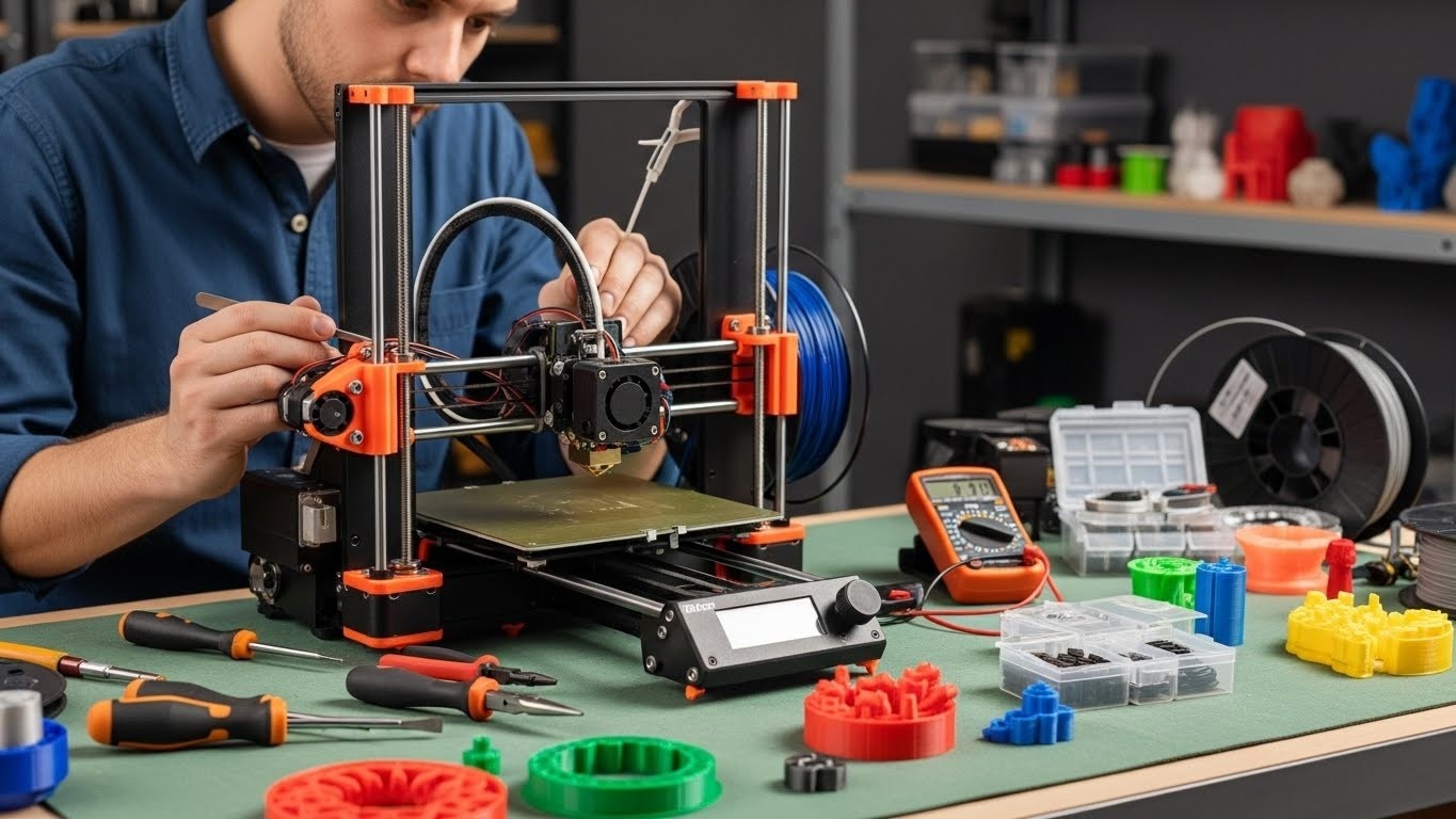 Ремонт 3D принтеров для хобби и творчества