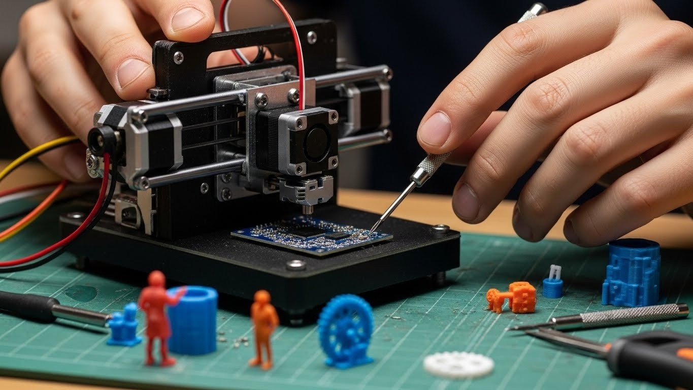 Ремонт 3D принтеров для мелких проектов