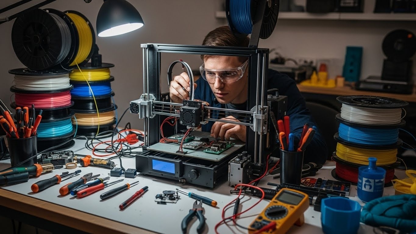 Ремонт 3D принтеров для небольших мастерских