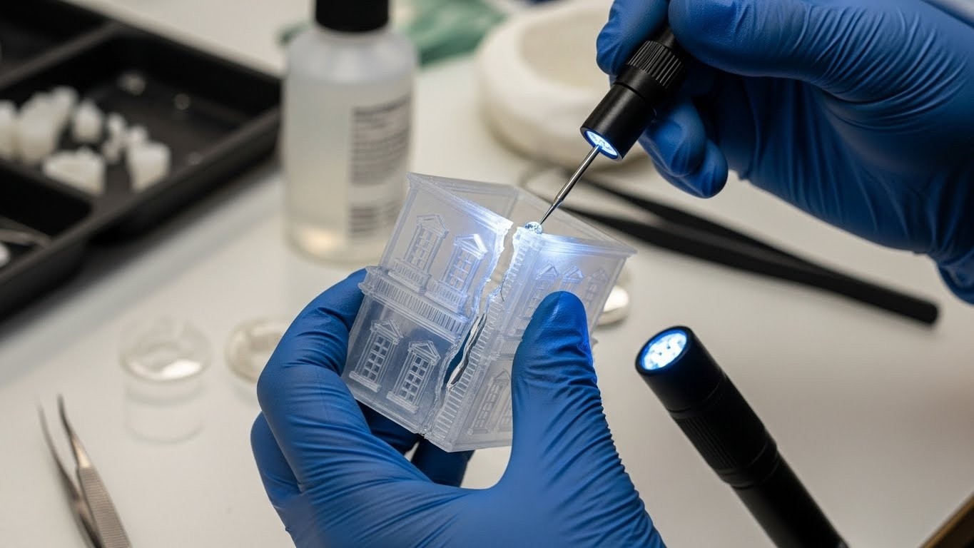 Ремонт 3D принтеров с фотополимерными смолами