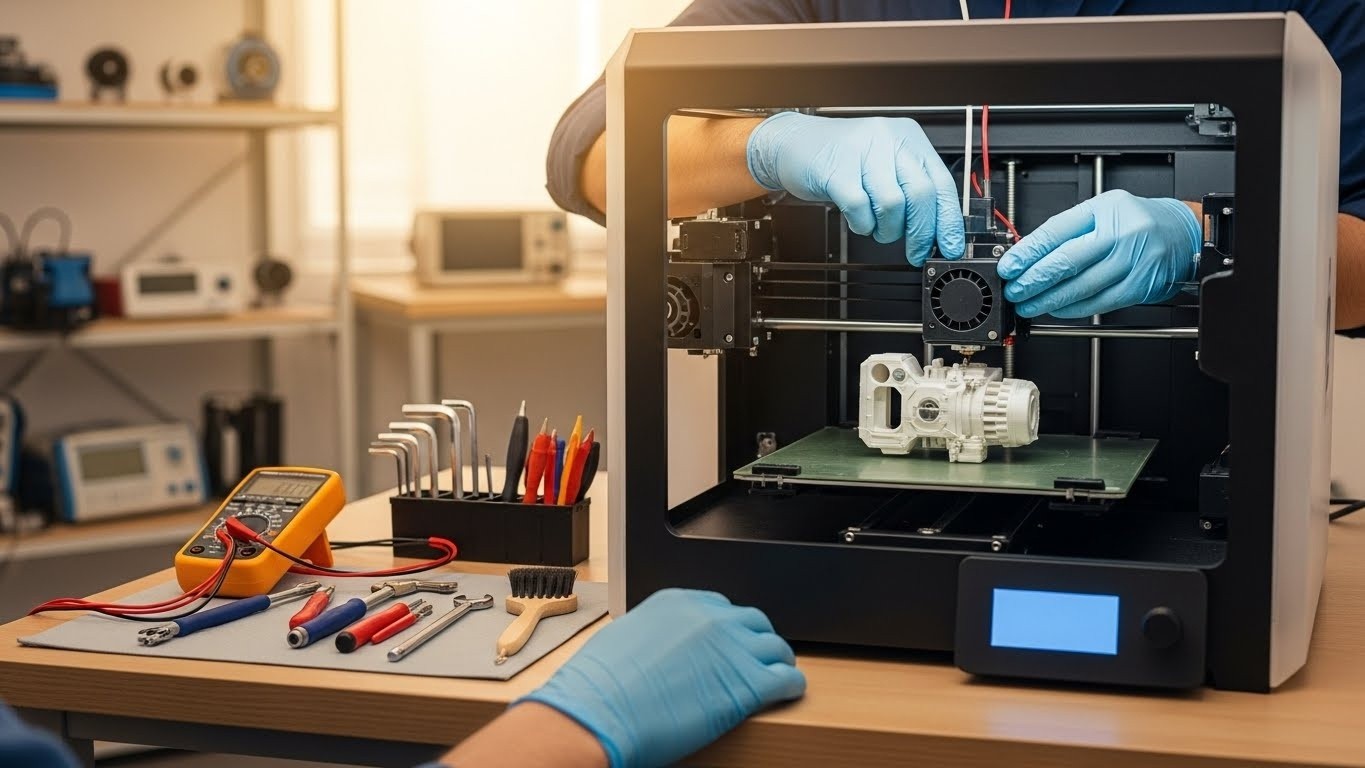 Обслуживание 3D-принтера для диагностического оборудования