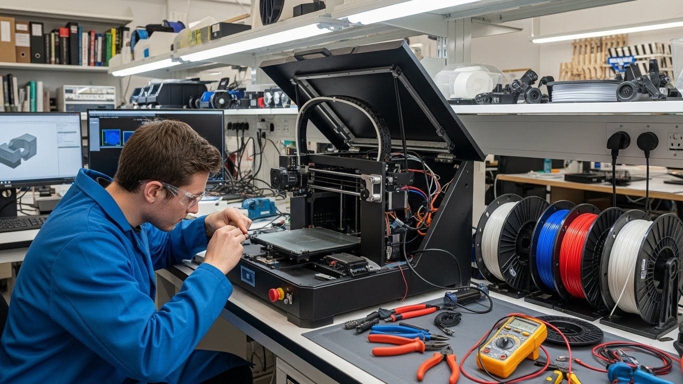 Ремонт 3D принтеров для университетских исследовательских центров