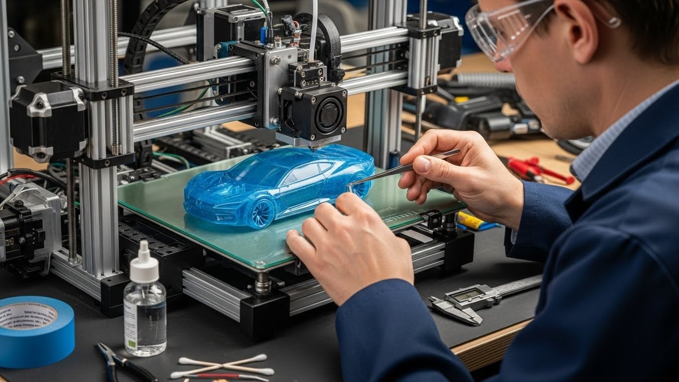 Обслуживание 3d принтеров для концептуальных моделей