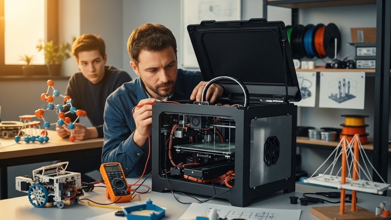 Ремонт 3d принтеров для образовательных проектов