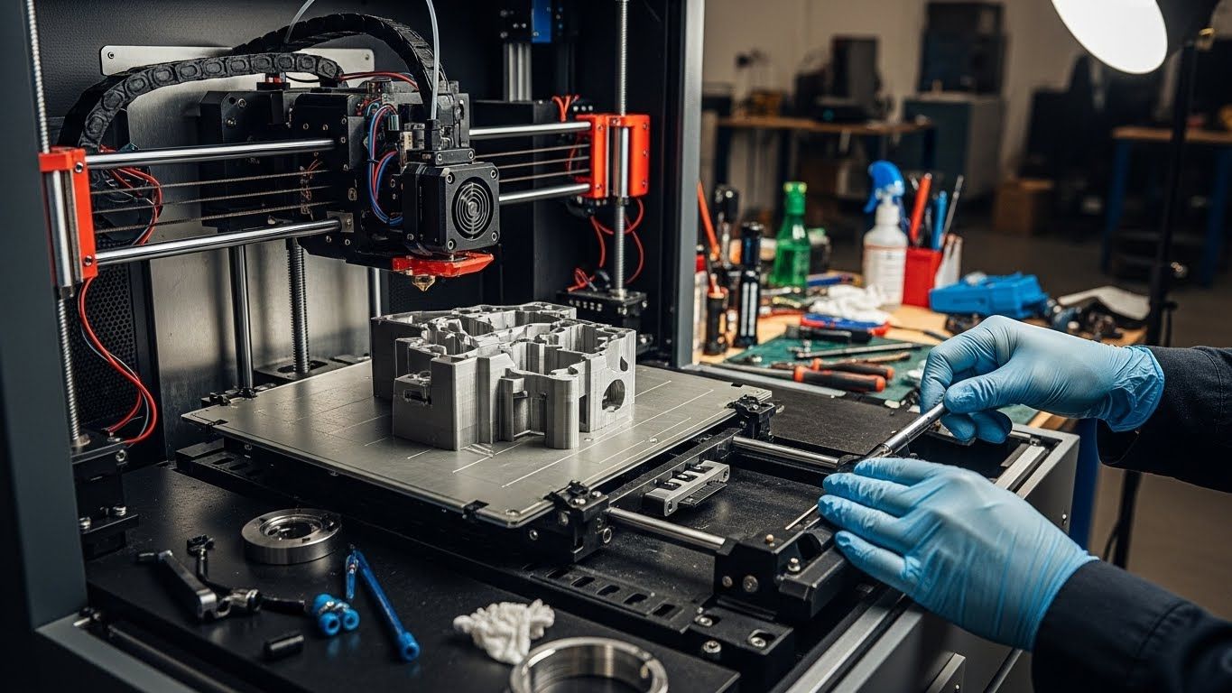 Обслуживание 3d принтеров для промышленных прототипов
