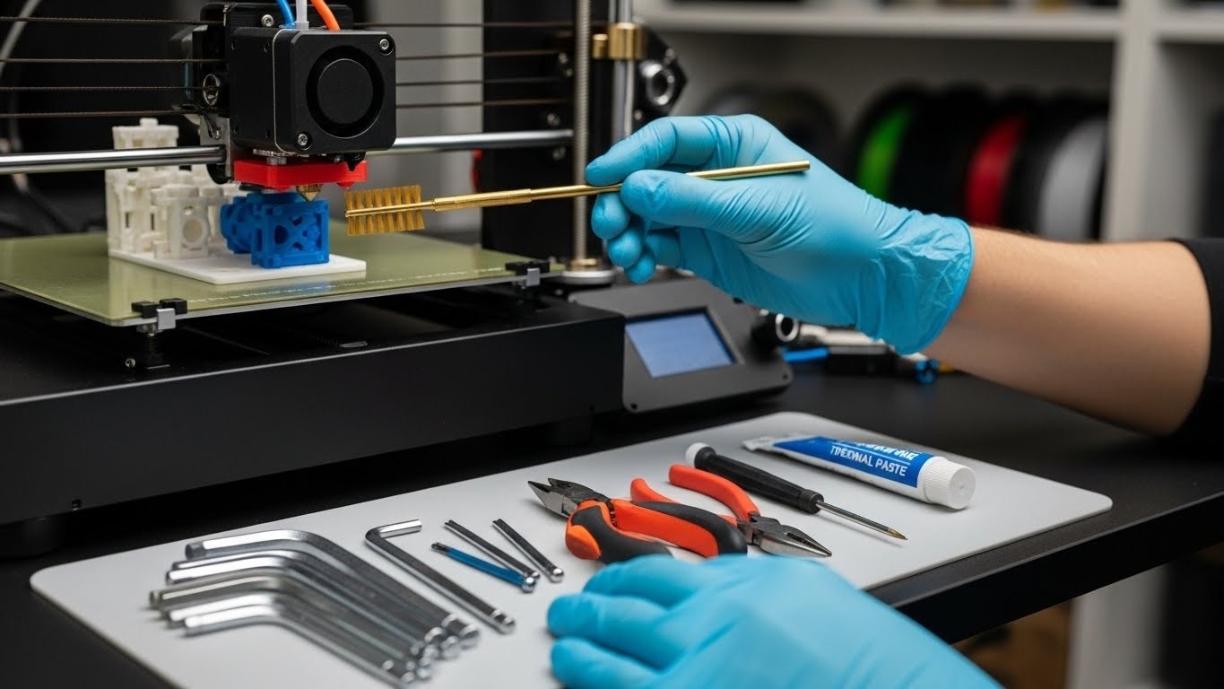 Обслуживание 3d принтеров для функциональных прототипов