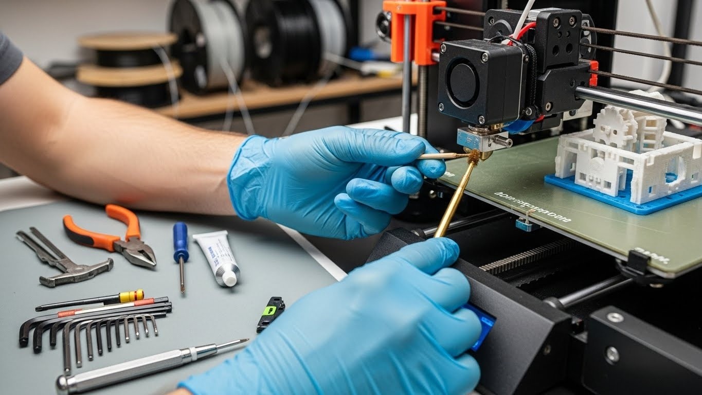 Обслуживание 3D-принтера для функциональных прототипов