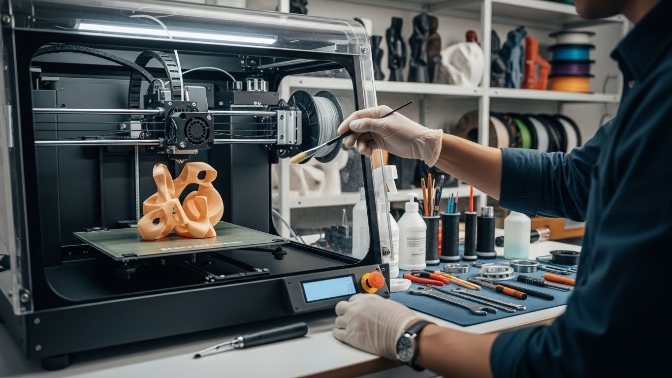 Обслуживание 3d принтеров для скульптур