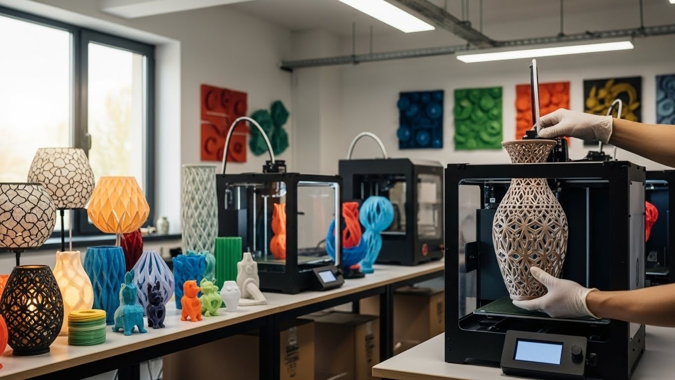 Обслуживание 3d принтеров для декоративных изделий