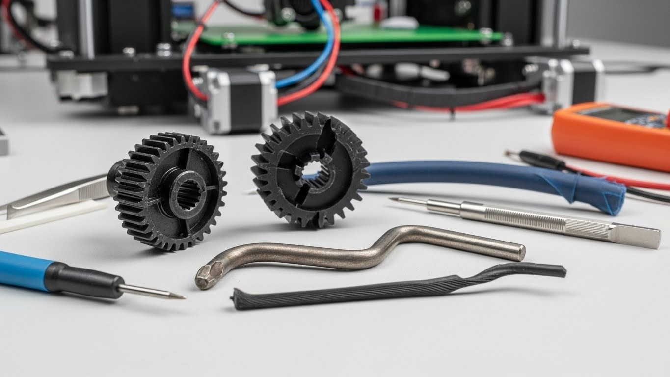 Ремонт механических частей 3D принтера