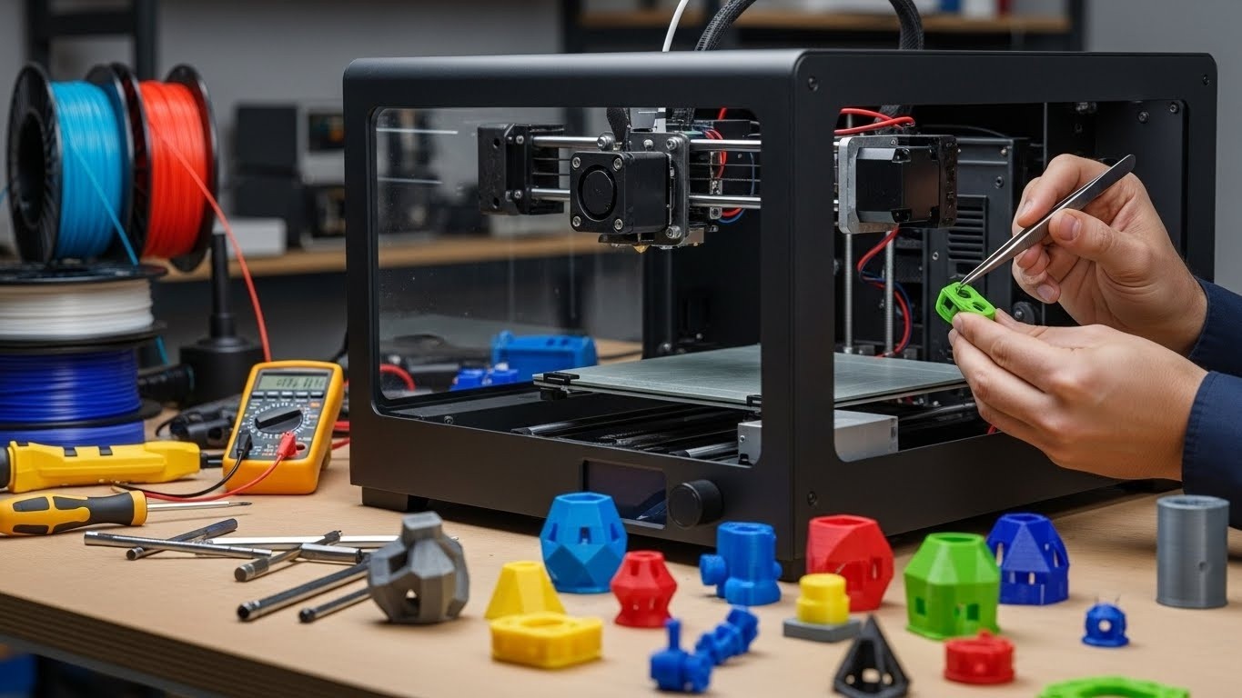 Ремонт 3d принтеров для разработки прототипов