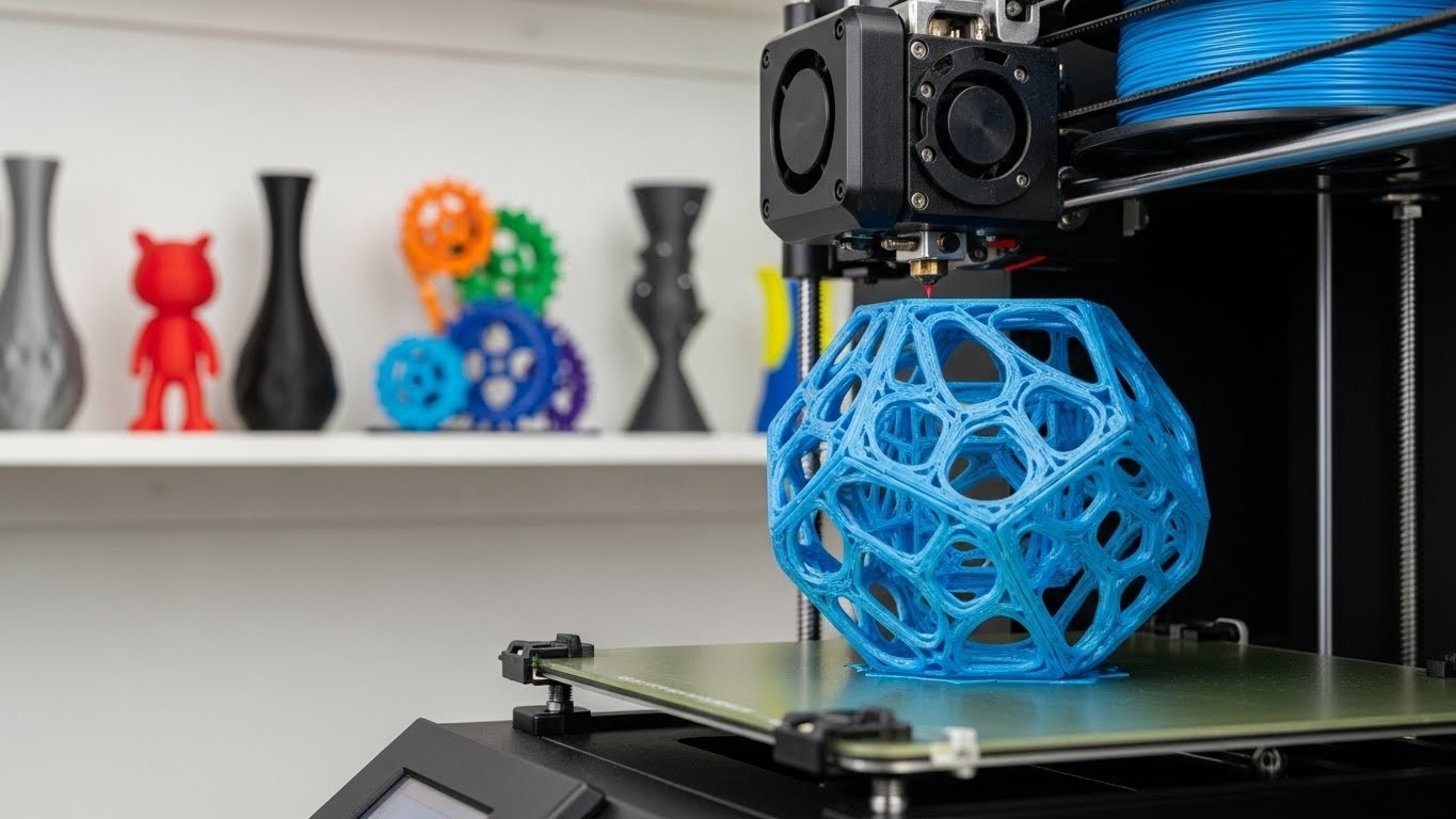 Обслуживание 3D-принтера для дизайнерских объектов