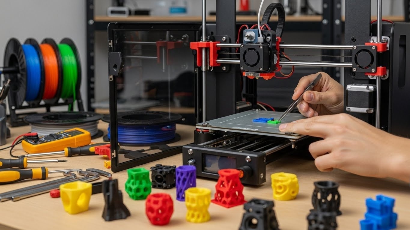 Ремонт 3D-принтеров для разработки прототипов
