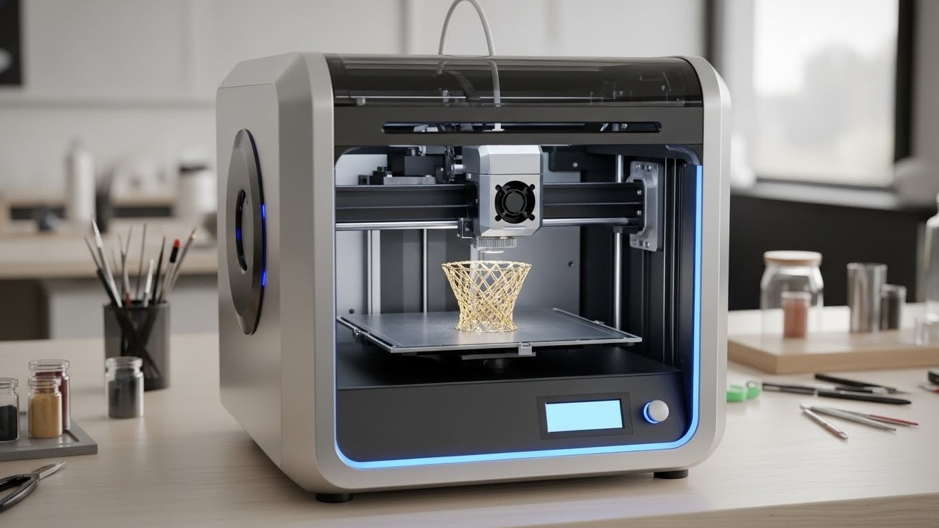 Обслуживание 3D-принтера для ювелирных изделий