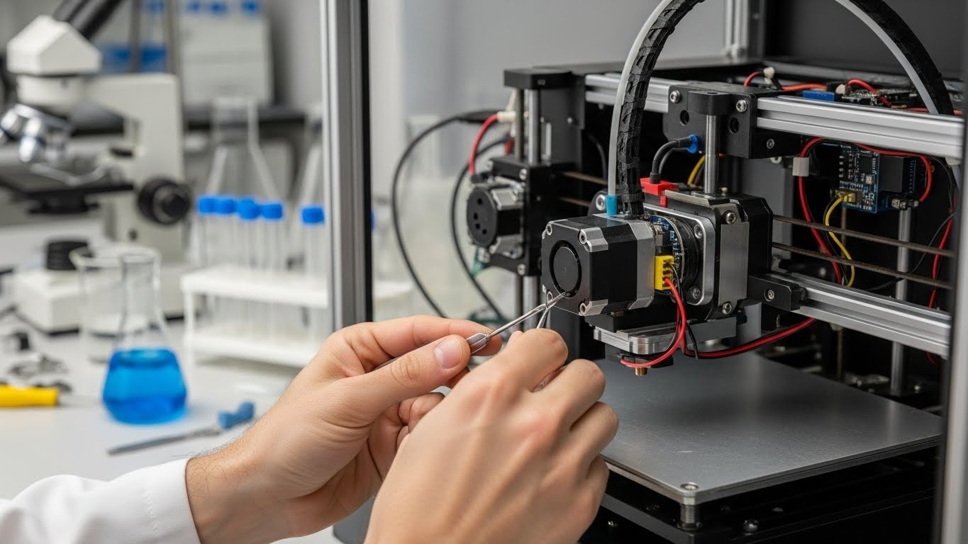 Ремонт 3d принтеров для научных исследований и экспериментов