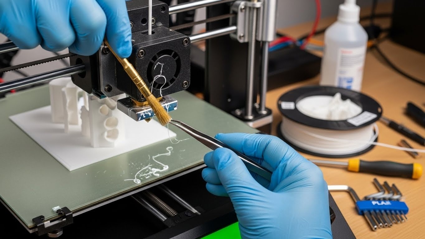 Обслуживание 3d принтеров для PLA пластика