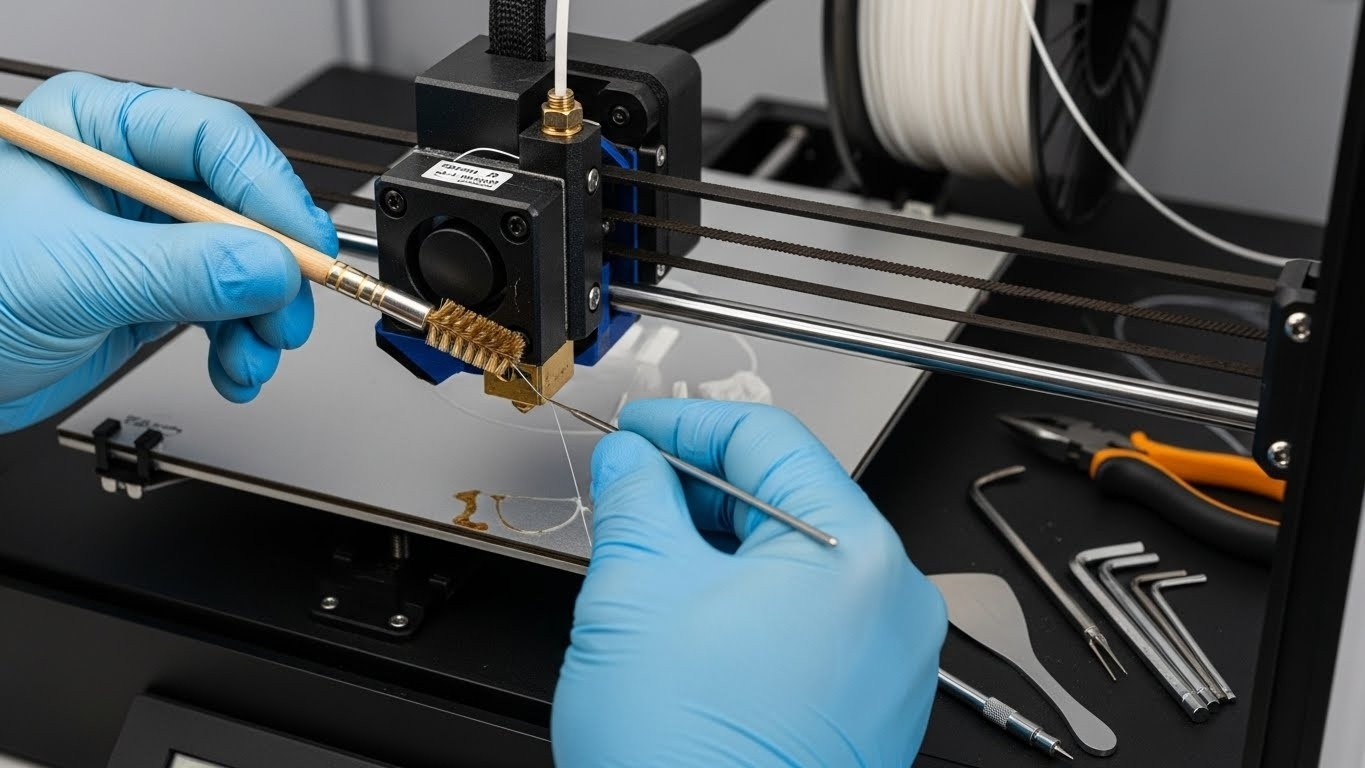 Обслуживание 3D-принтера для PLA-пластика
