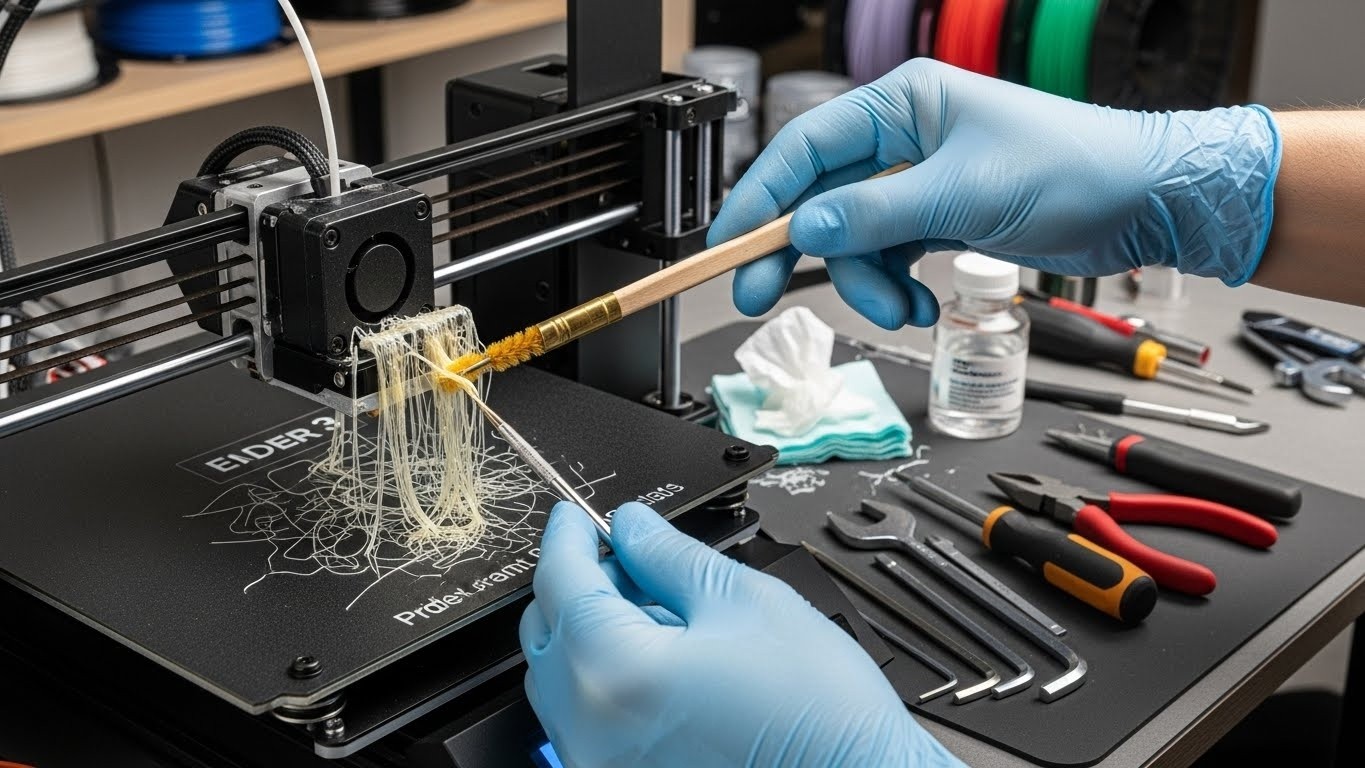 Обслуживание 3d принтеров для PETG пластика