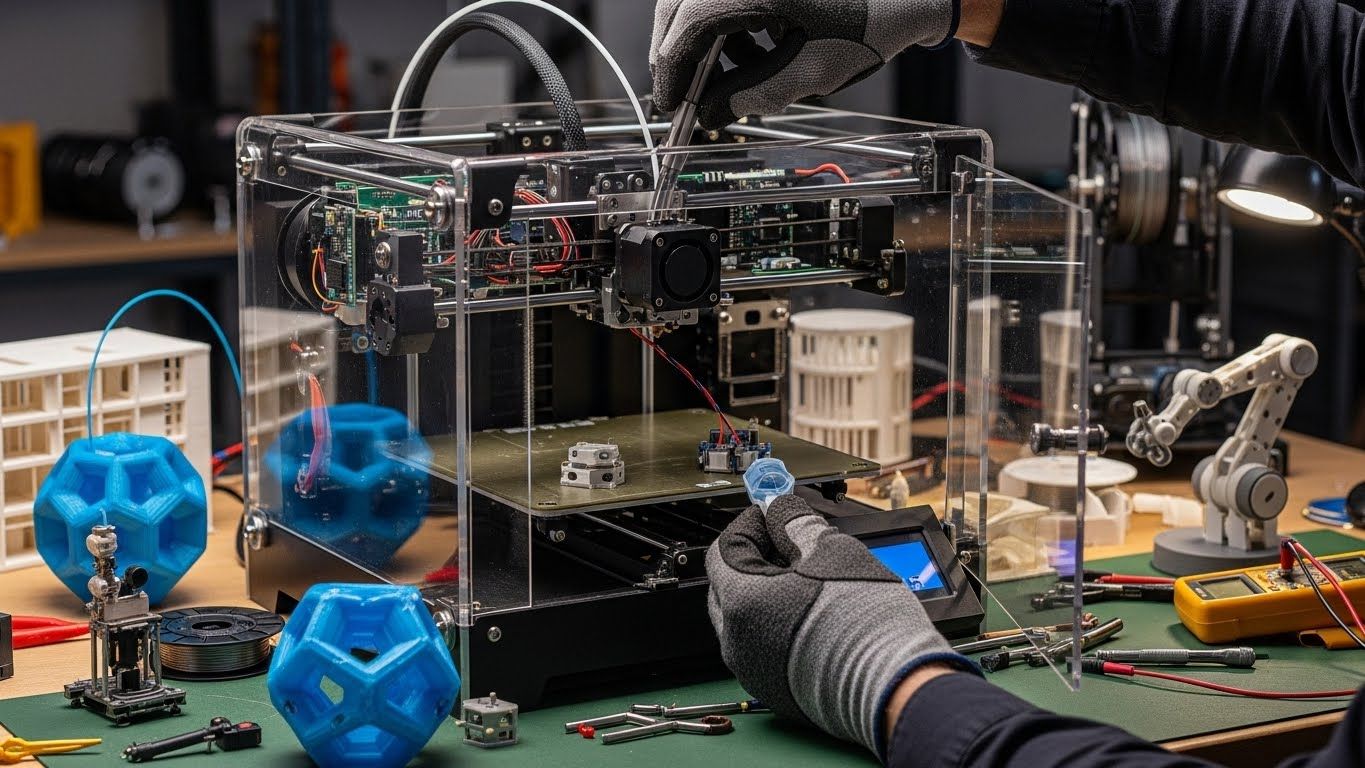 Ремонт 3d принтеров для инновационных проектов