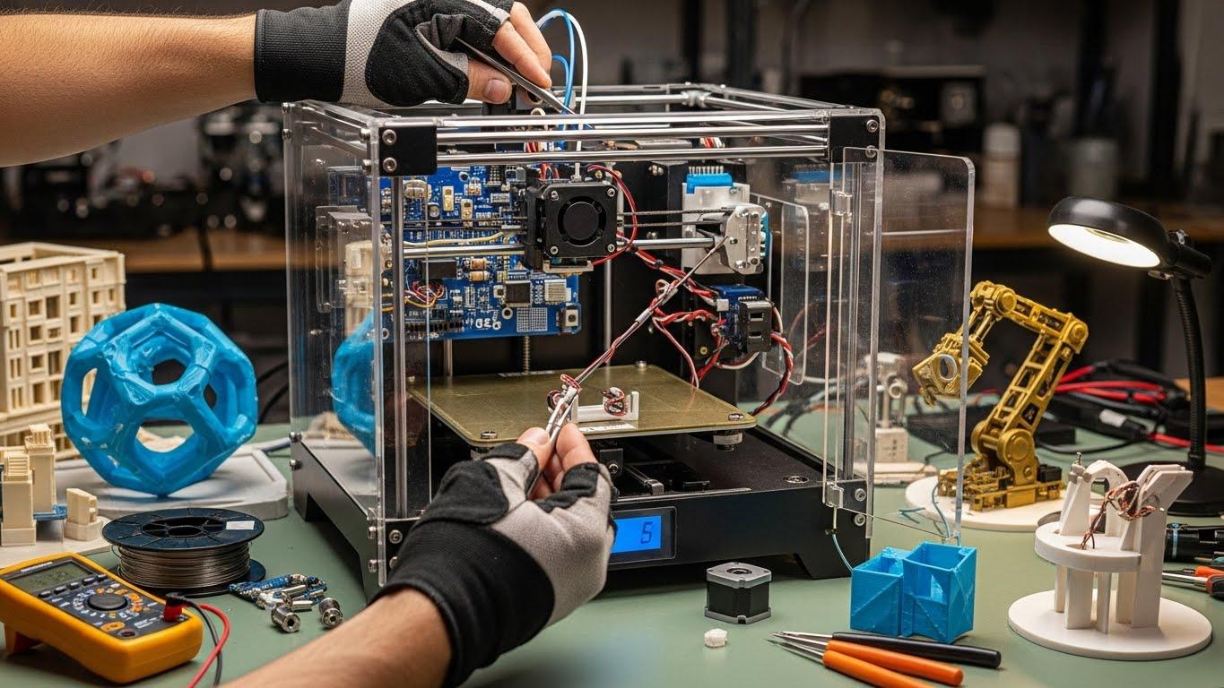 Ремонт 3D-принтеров для инновационных проектов