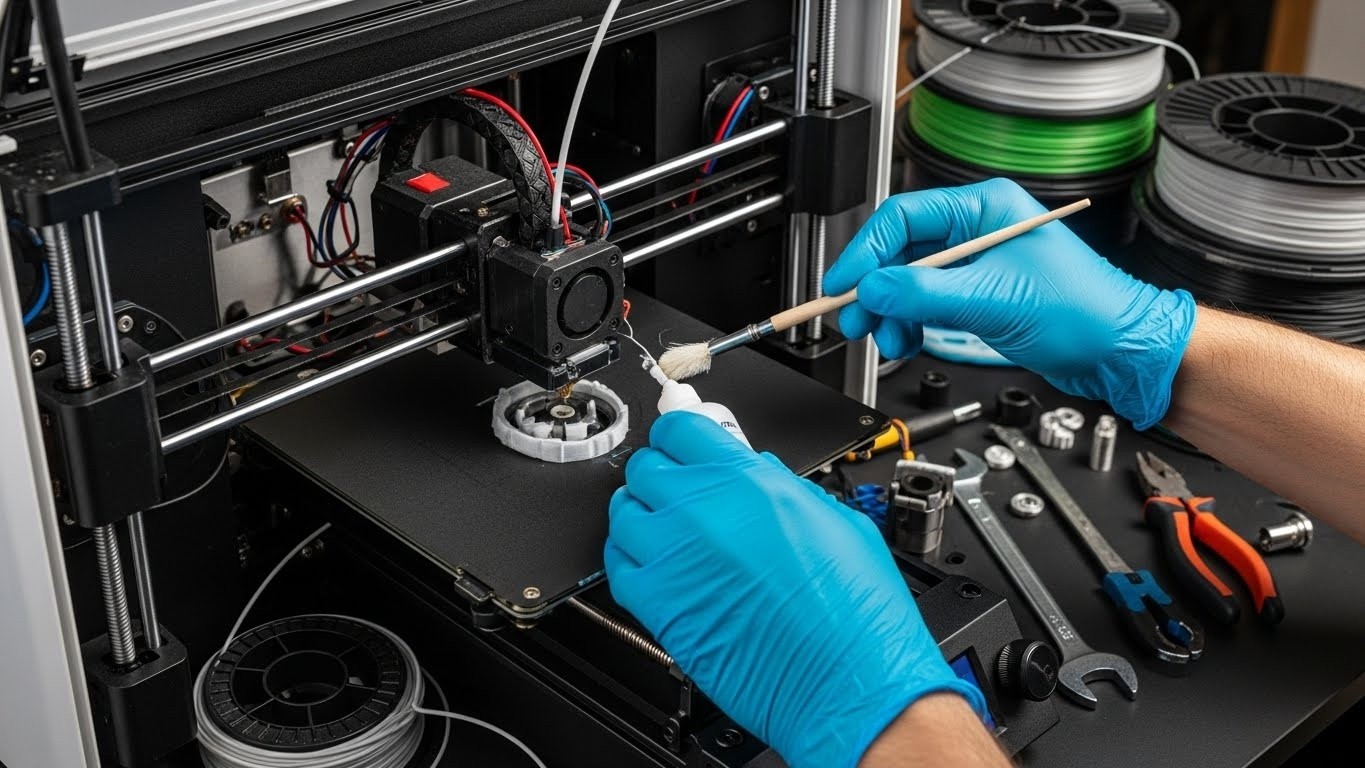 Обслуживание 3d принтеров для композитных пластиков