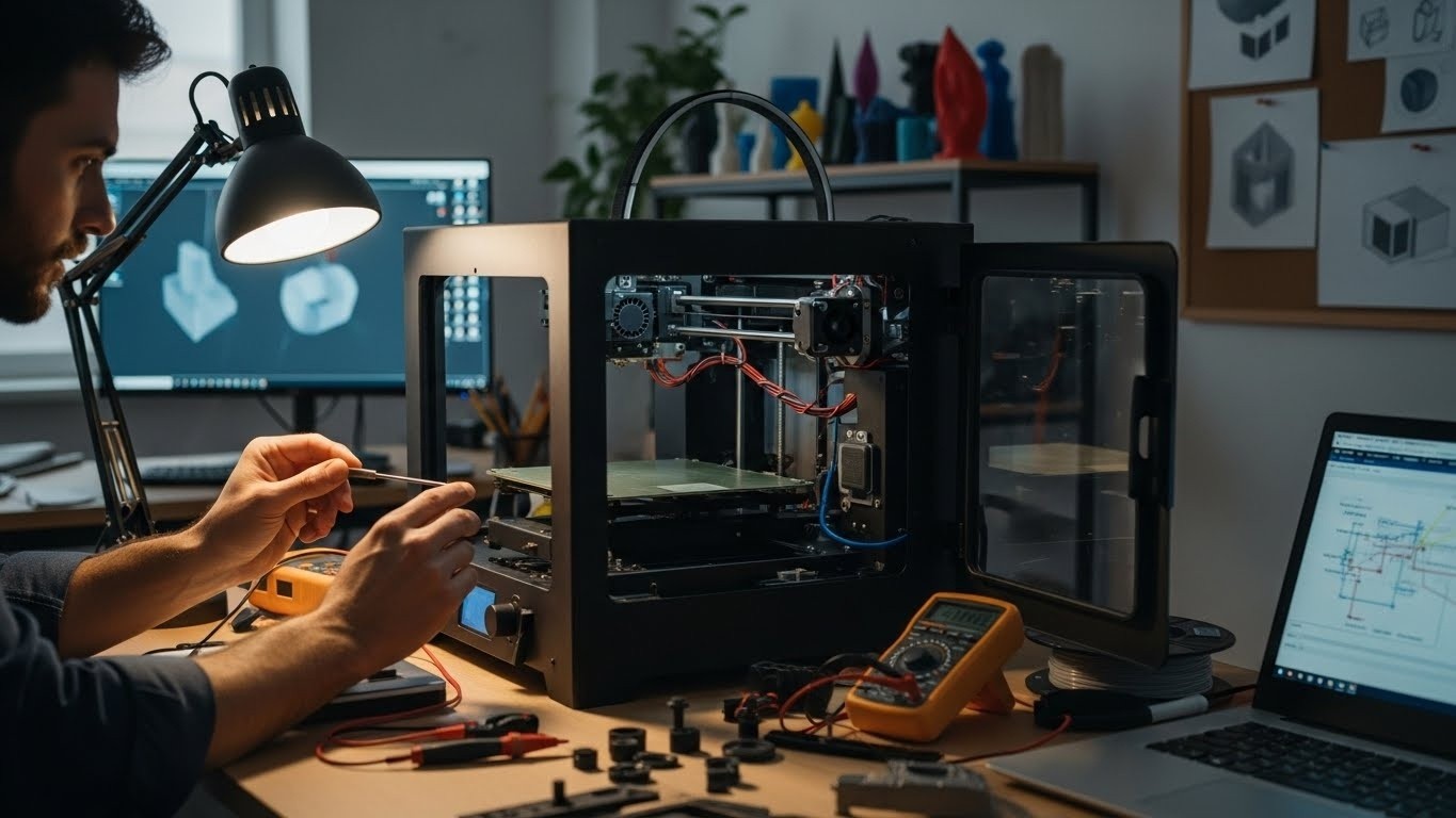 Ремонт 3d принтеров для небольших дизайнерских студий