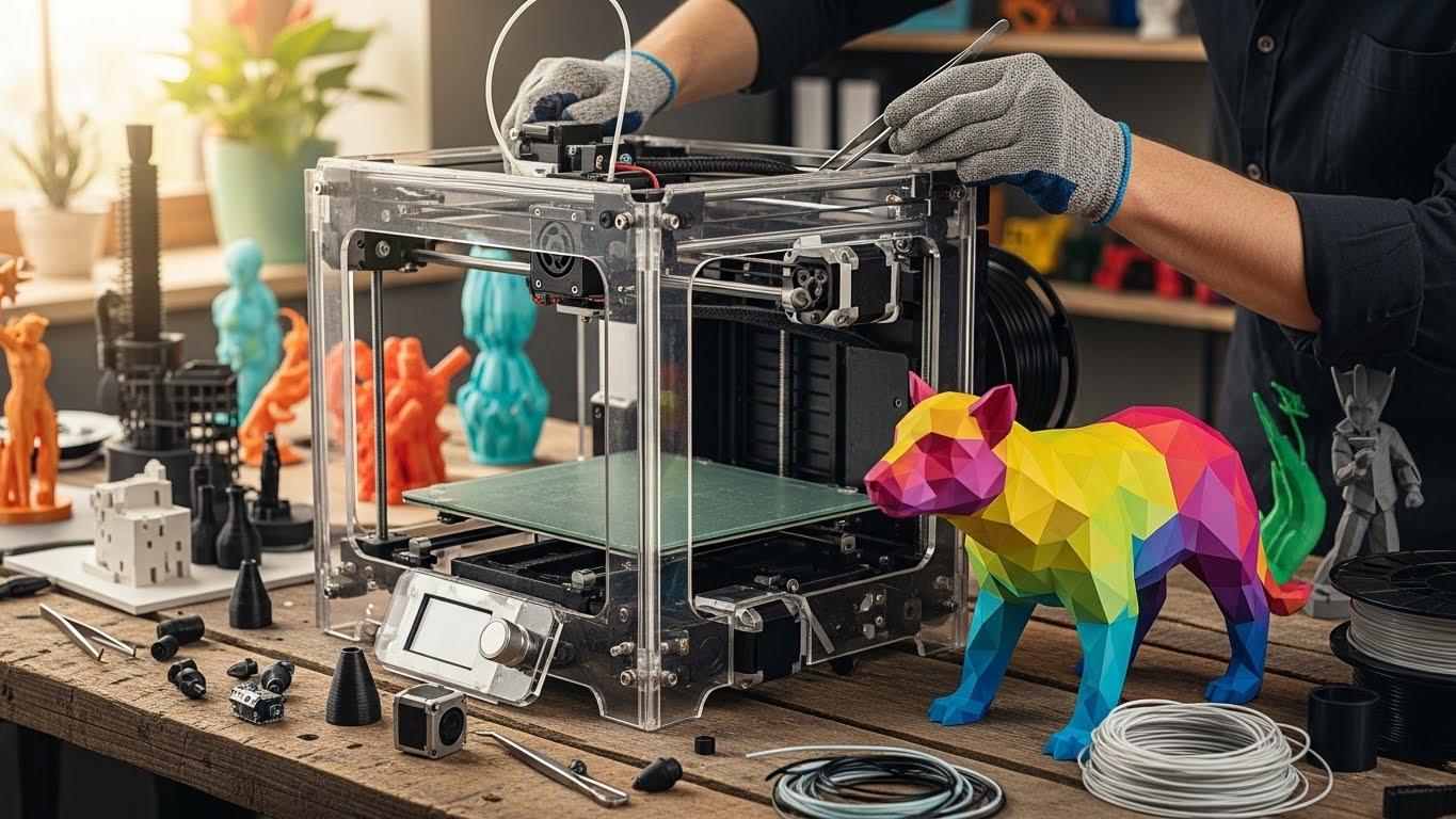 Ремонт 3D принтеров для художественных проектов