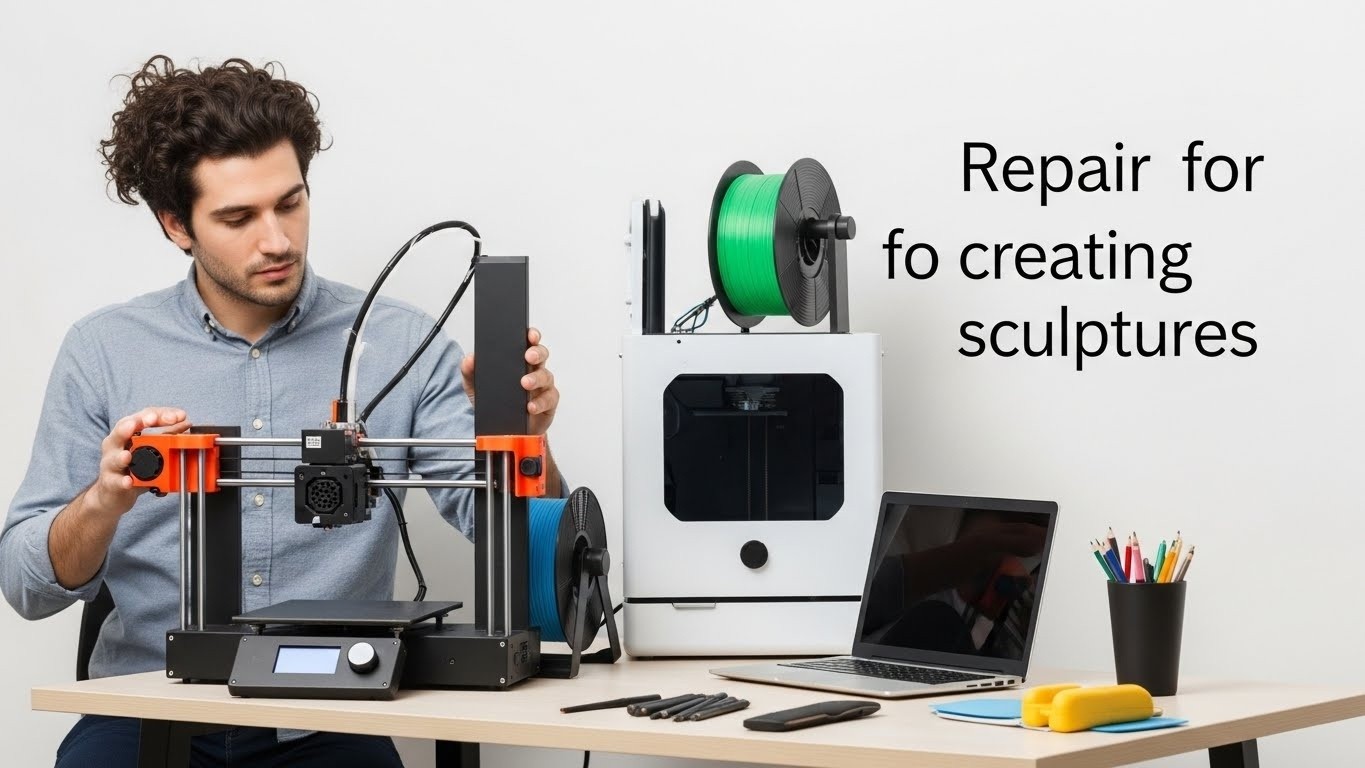 Ремонт 3D-принтеров для создания скульптур Ремонт 3D-принтеров для создания скульптур