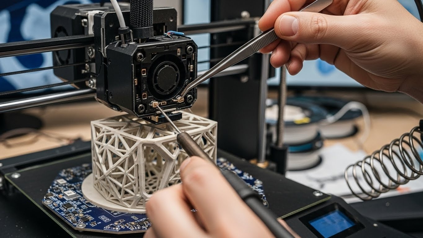 Ремонт 3d принтеров для дизайнерских прототипов