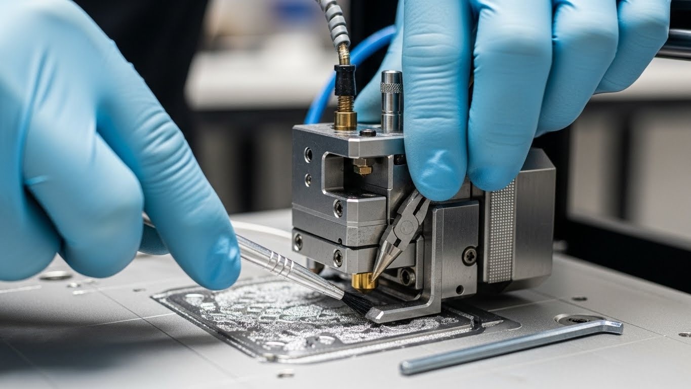 Обслуживание 3D-принтера для нержавеющей стали