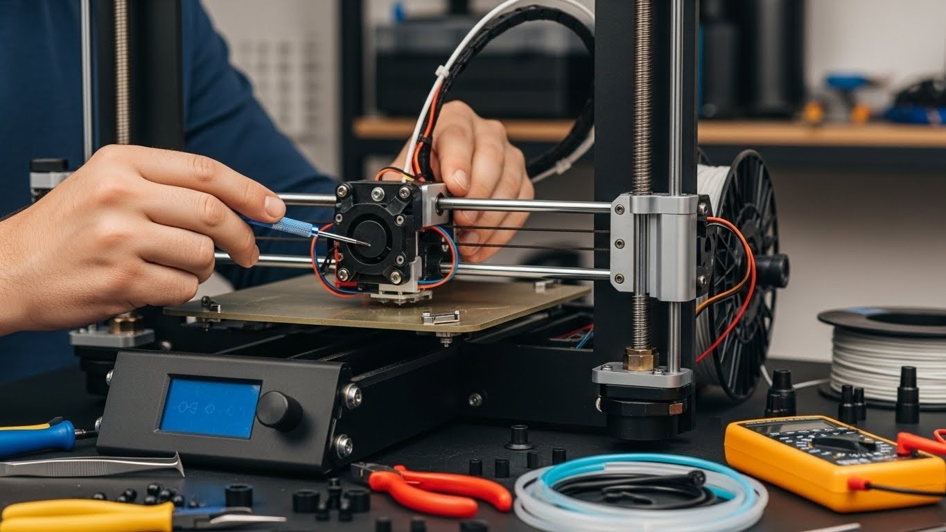 Ремонт 3d принтеров для домашнего использования