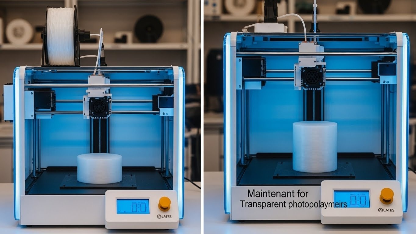 Обслуживание 3D-принтера для прозрачных фотополимеров