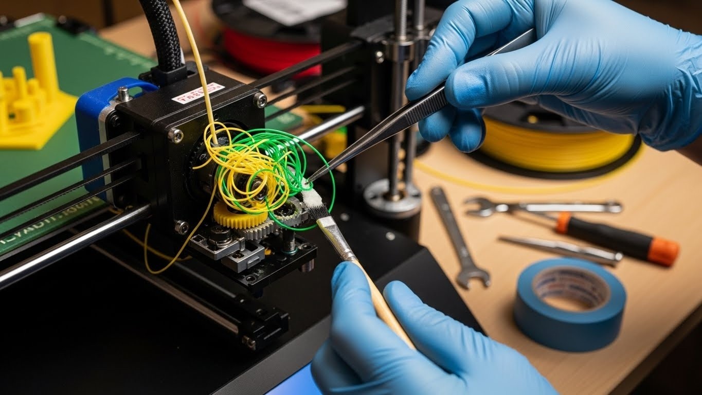 Ремонт 3D-принтеров для ABS и PLA пластиков